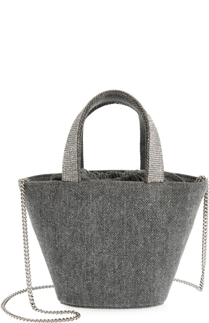 Lily Denim Bucket Bag