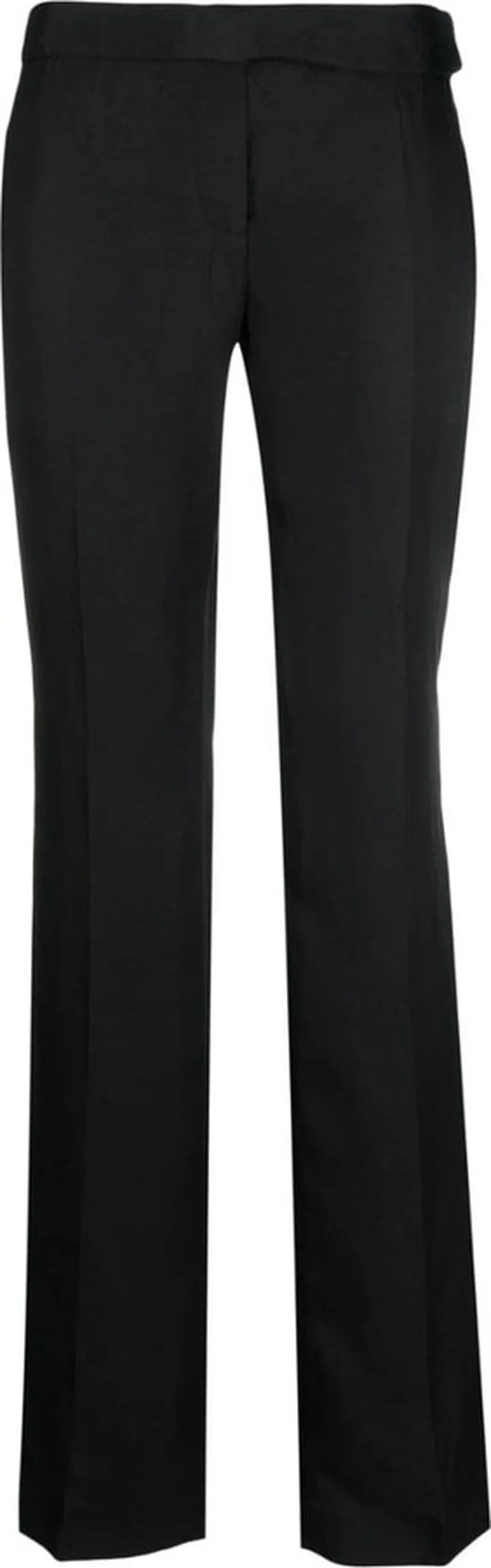 Low-Rise Straight-Leg Trousers