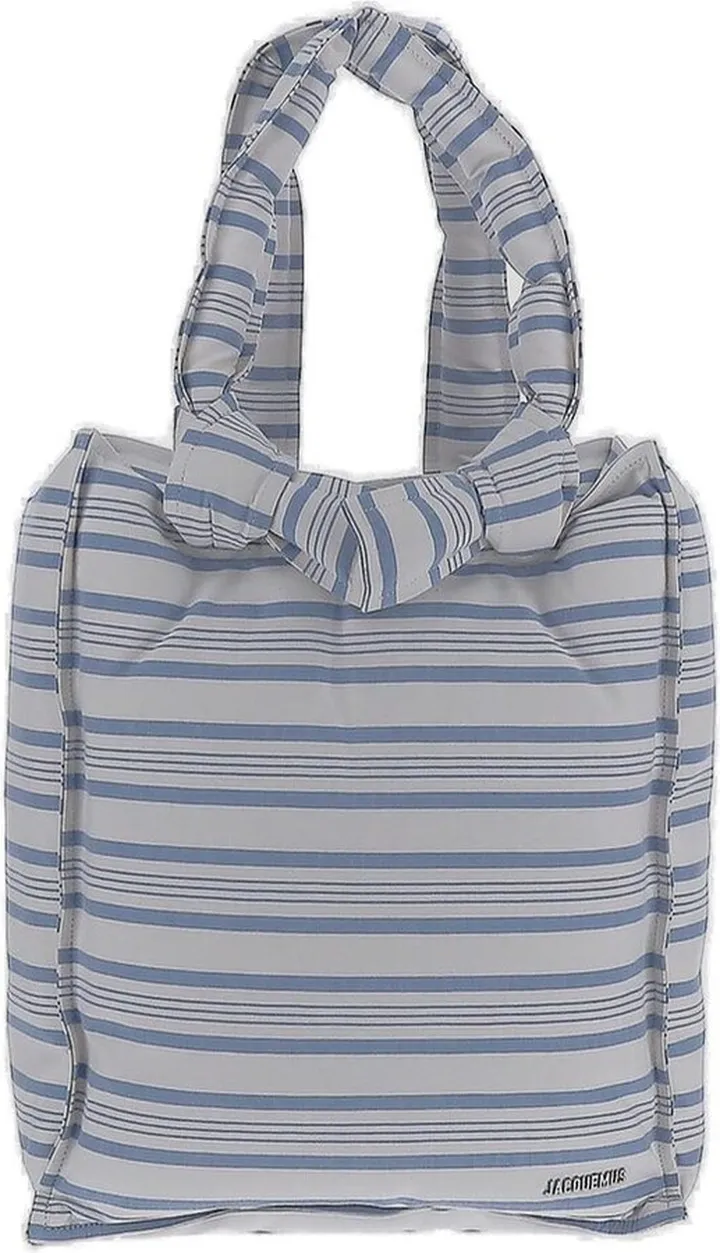 Jacquemus Le Cuscinu Striped Tote Bag
