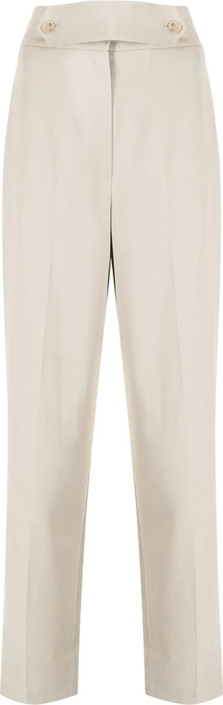 Straight-Leg Tailored Trousers