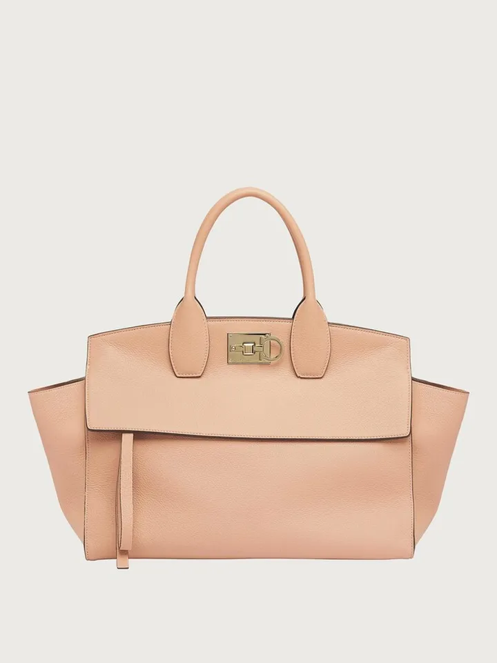 Ferragamo Women Ferragamo Studio Soft bag (L) Beige