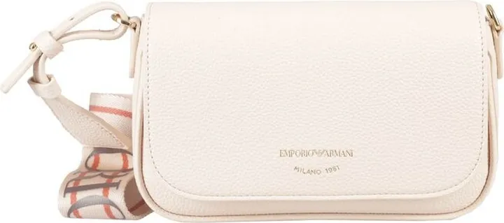 Emporio Armani Logo Detailed Foldover Crossbody Bag