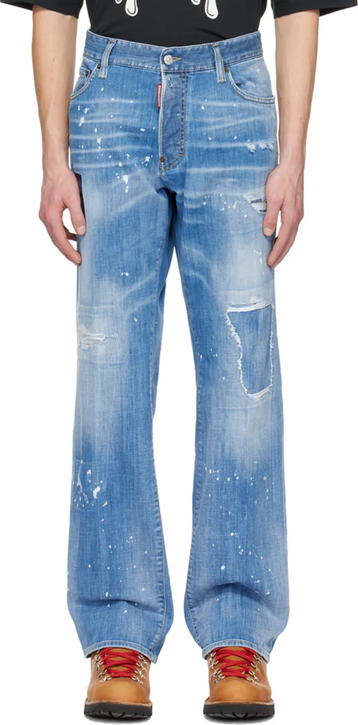 Dsquared2 Blue Roadie Jeans