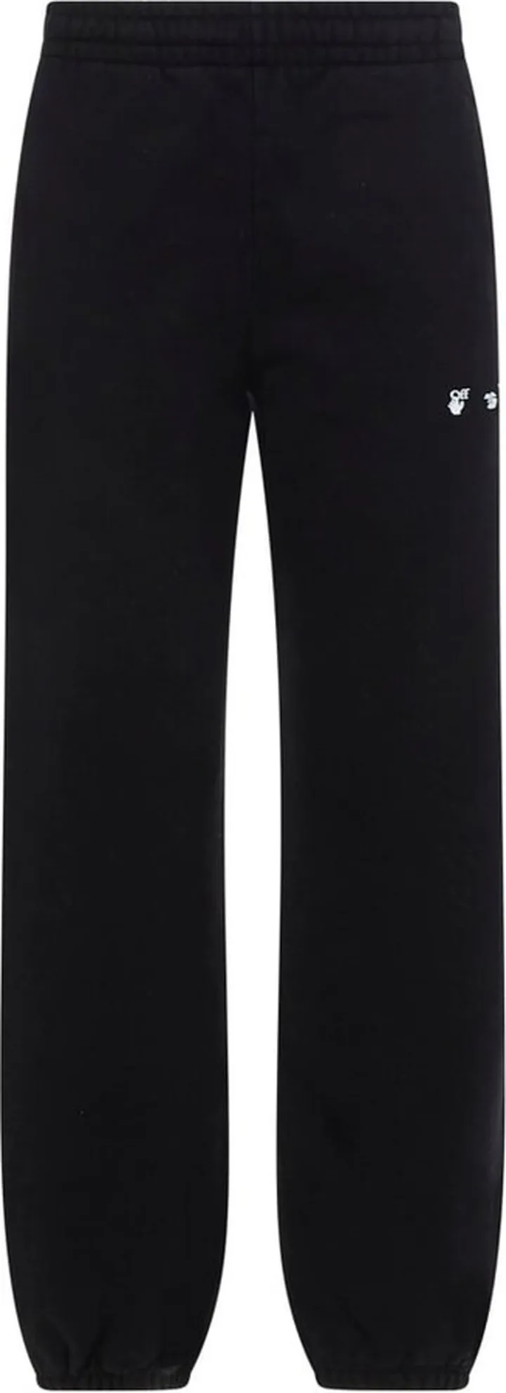 Off-White Logo Printed Straight Leg Trousers