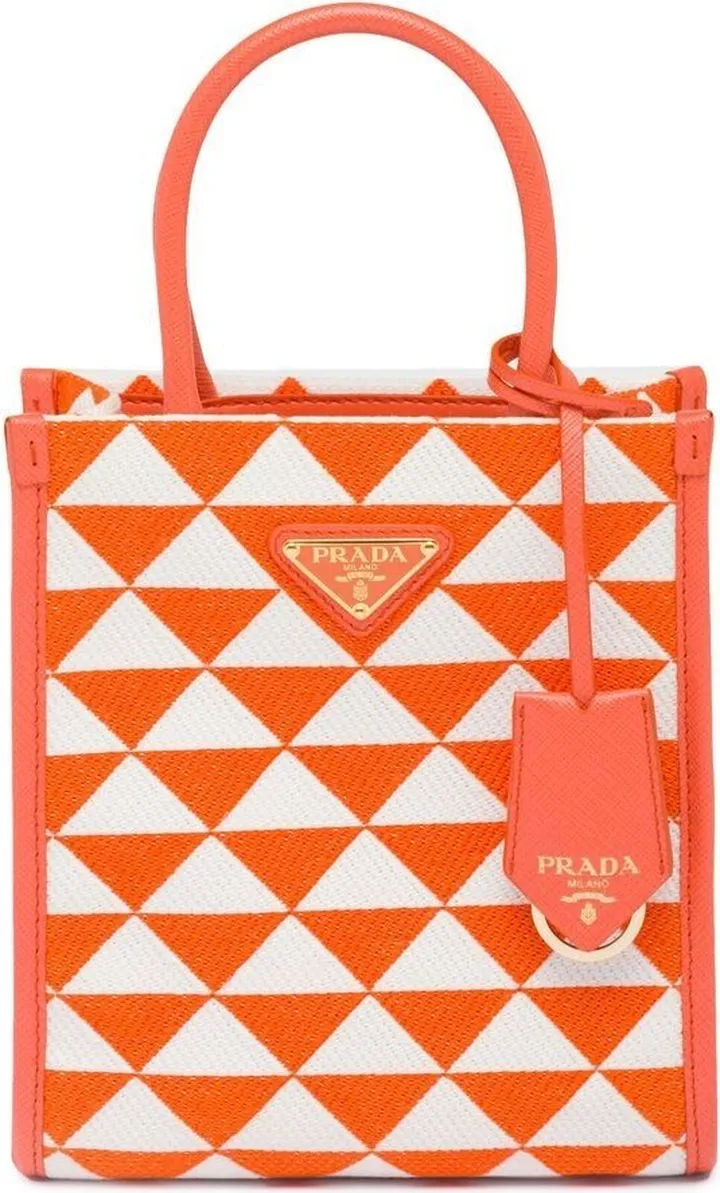 Symbole jacquard mini bag