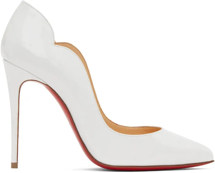 Christian Louboutin White Hot Chick 100mm Heels