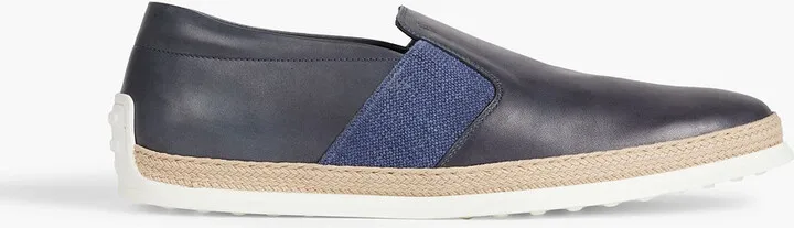 Pantofola leather espadrilles
