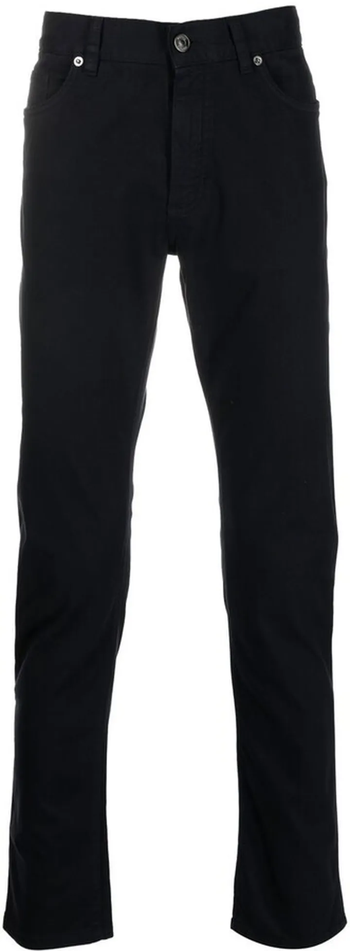 Five-Pocket Straight-Leg Trousers