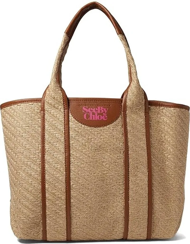 See by Chloe Laetizia Small Tote (Caramello) Handbags