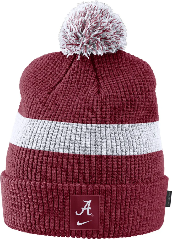 Nike Unisex College (Alabama) Pom Beanie in Red