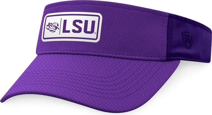 Men's Top of the World Purple Lsu Tigers Sunrise Adjustable Visor