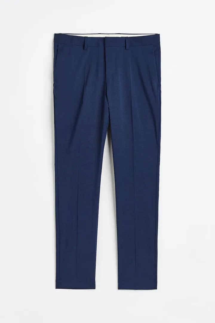 Skinny Fit Suit Pants