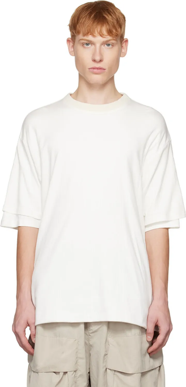 CCP White Layered T-Shirt