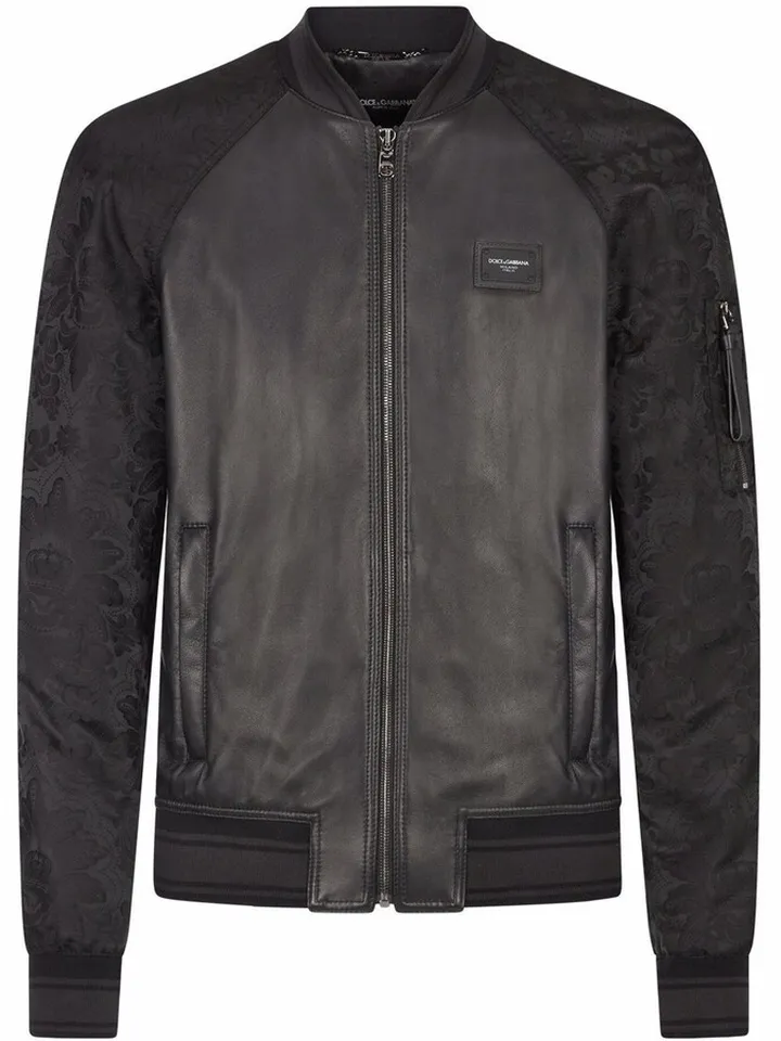 Panelled Bomber Jacket