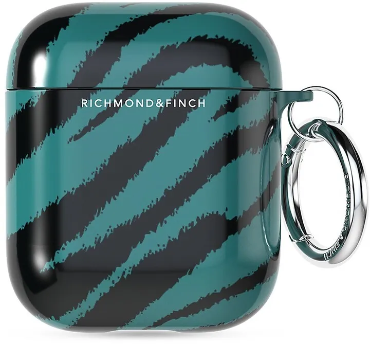 Emerald Zebra Airpod Case