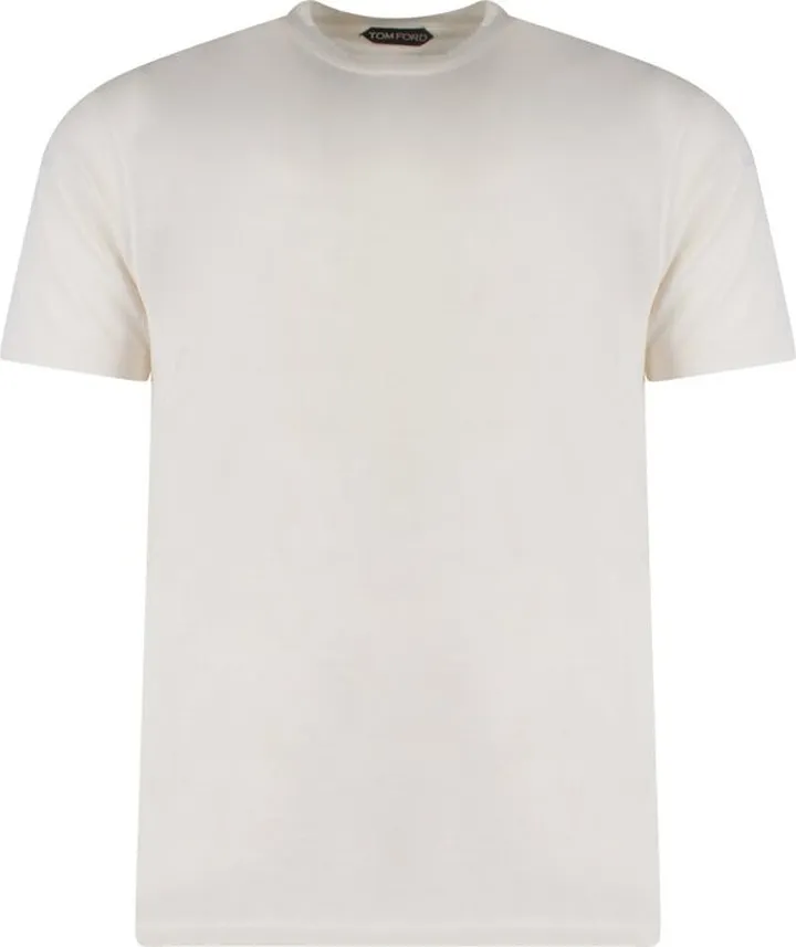 Tom Ford Short Sleeved Straight Hem T-Shirt