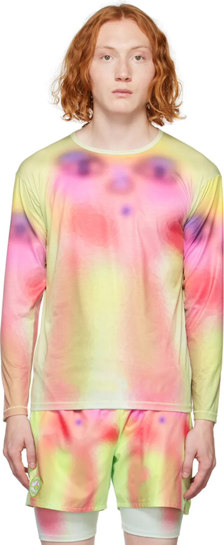 Chopova Lowena Multicolor Crewneck Long Sleeve T-Shirt