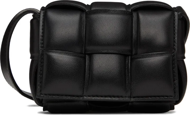 Bottega Veneta Black Candy Padded Cassette Bag