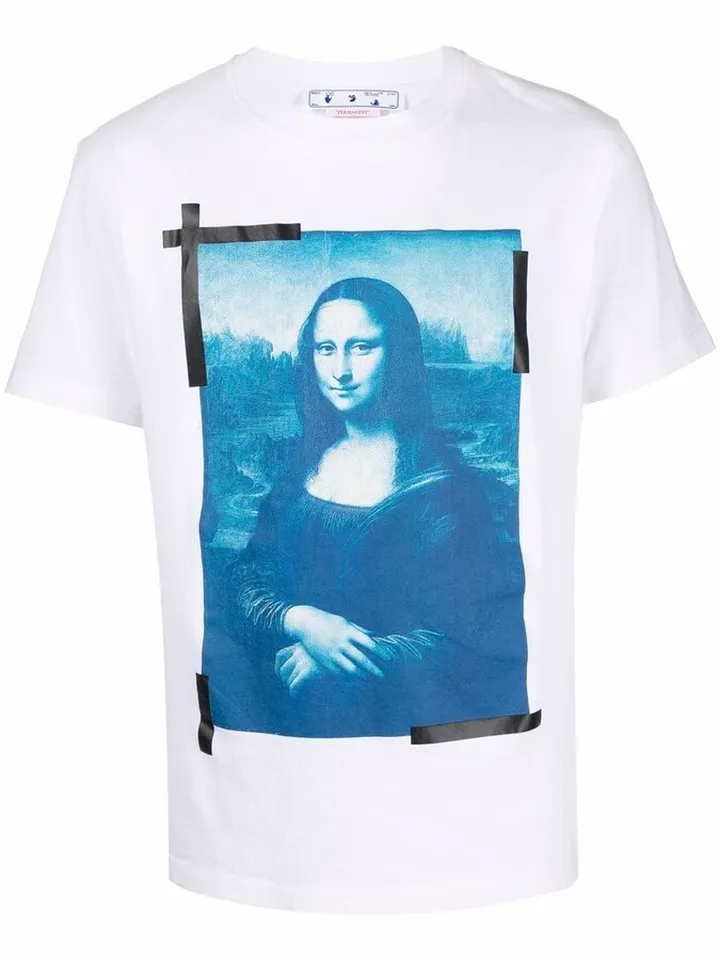 Monalisa slim-cut T-shirt