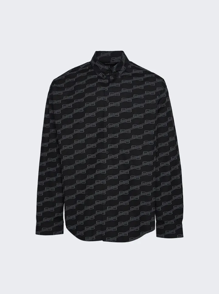 Shirt Black And Grey