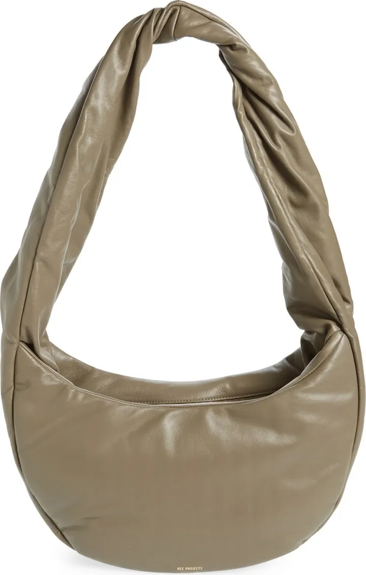 Medium Wyn Leather Shoulder Bag