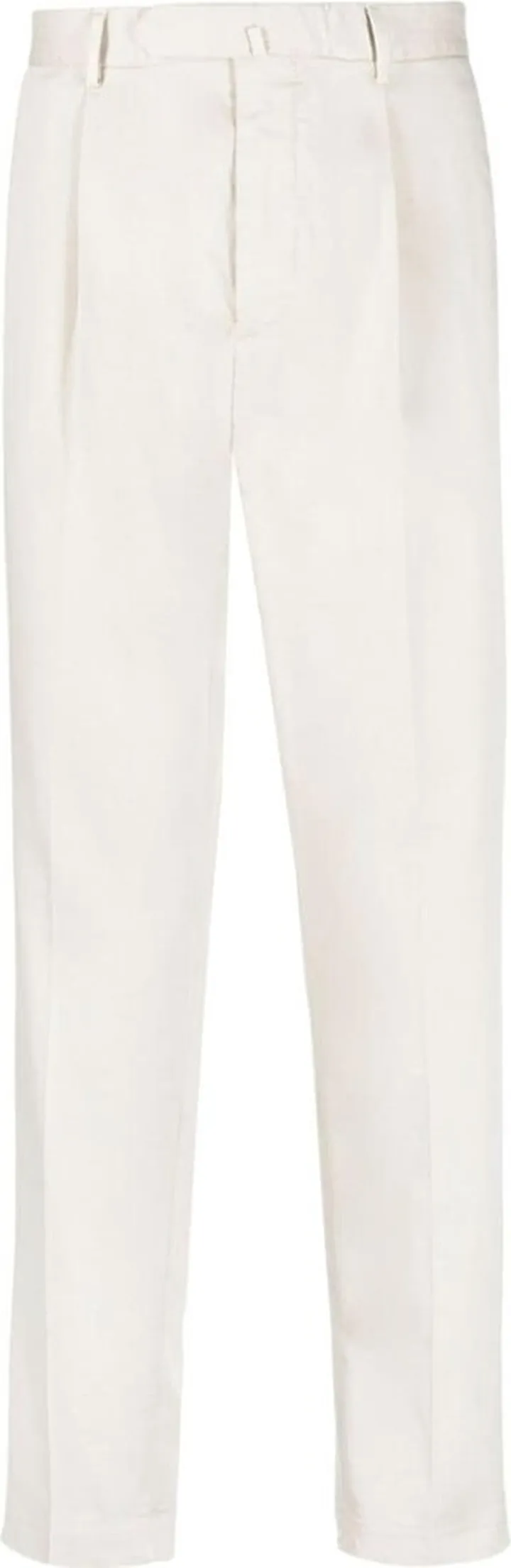 Slim-Cut Tapered Trousers