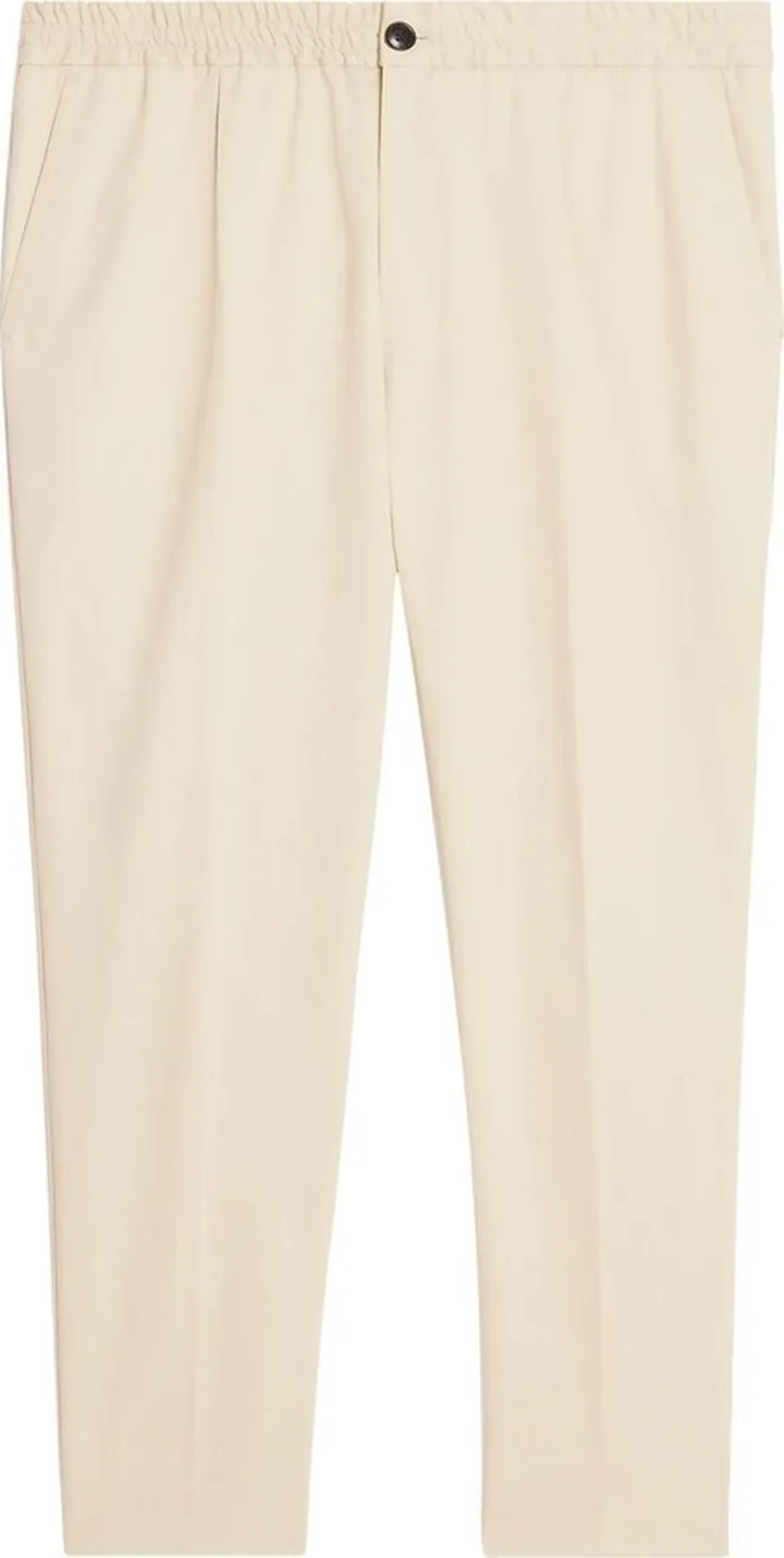 Mid-Rise Tapered Trousers