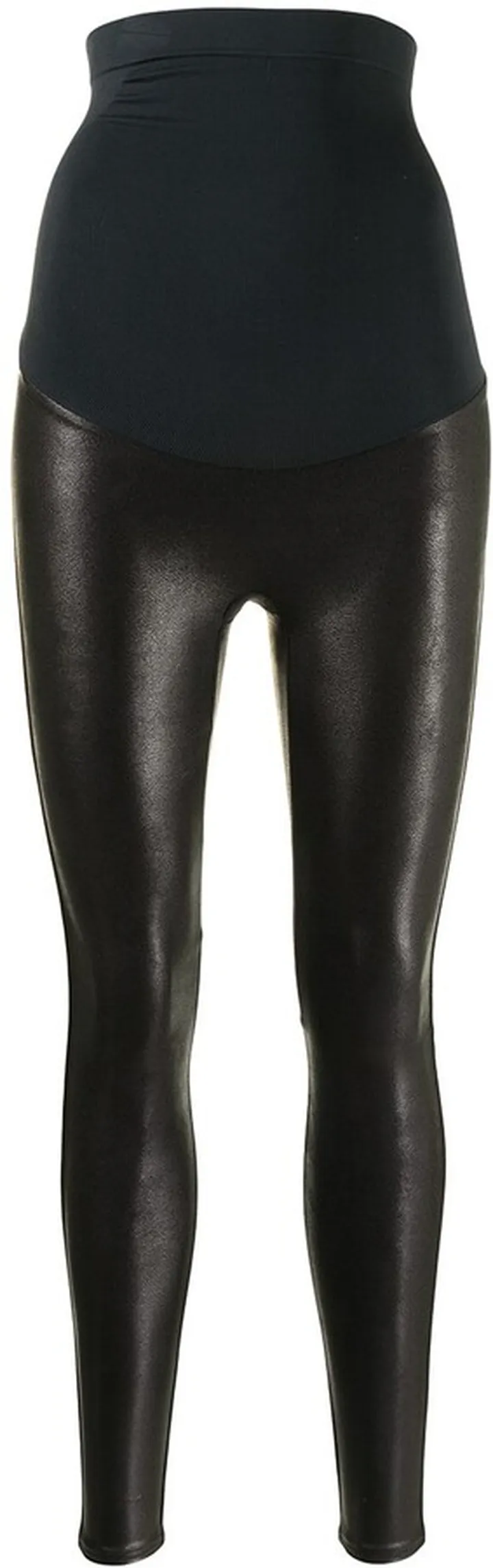 High-Waisted Faux-Leather Leggings