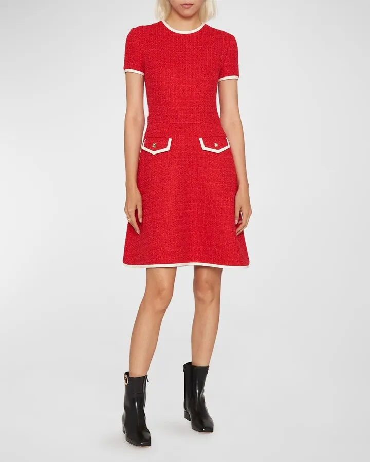 Timeless Boucle Short Dress