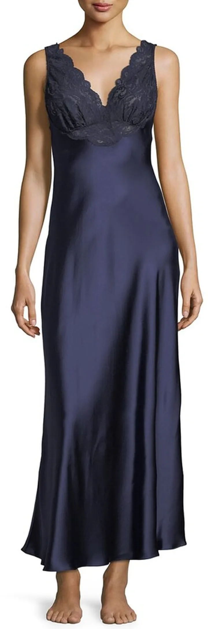 Bijoux Lace-Trim Nightgown