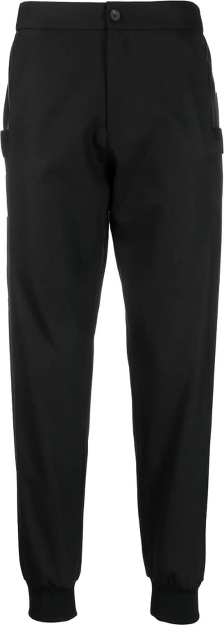 Stretch-Design Tapered-Leg Trousers