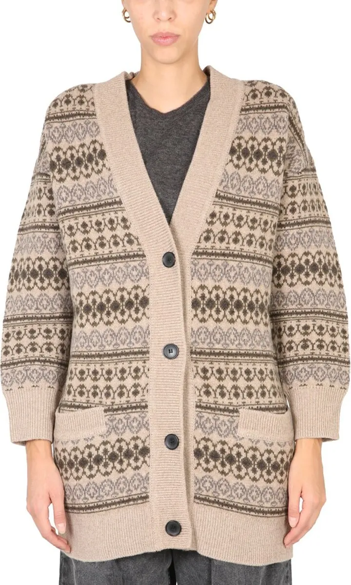 V-neck Cardigan