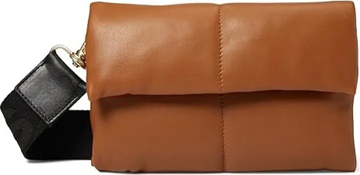 AllSaints Ezra Quilt Crossbody (Sepia Brown) Cross Body Handbags
