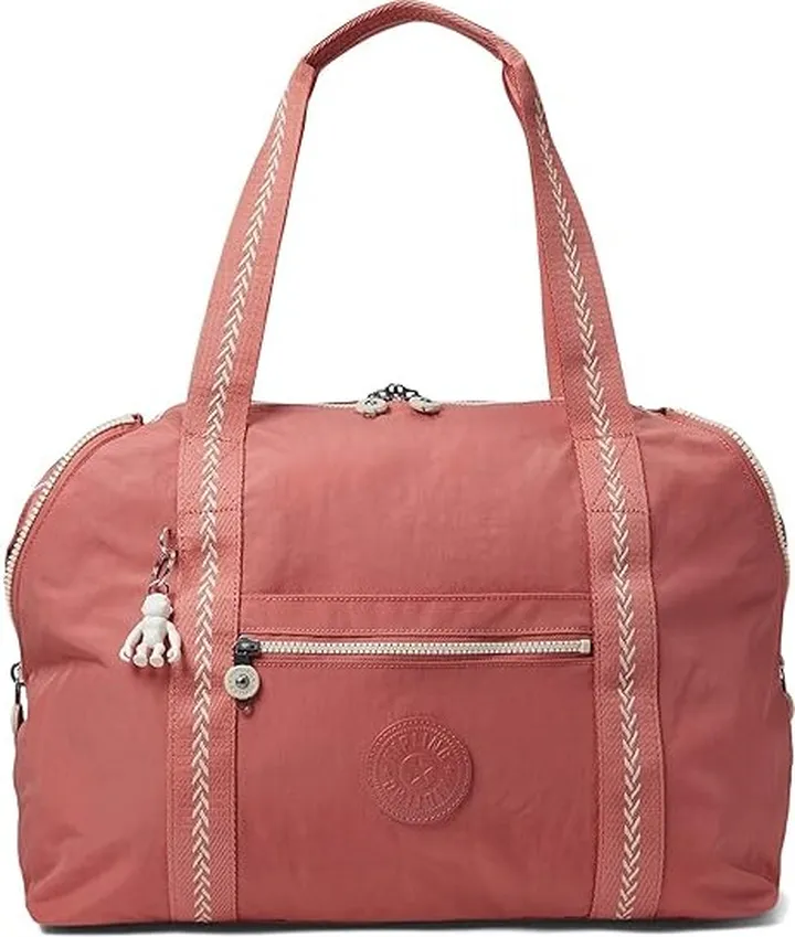Kipling Art M Tote Bag (Vintage Pink) Tote Handbags