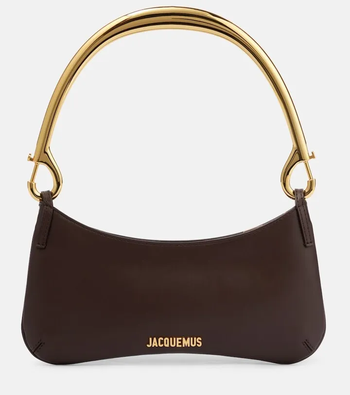 Le Bisou Mousqueton leather shoulder bag