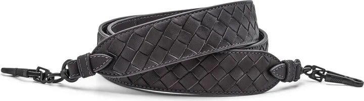 Bottega Veneta Intrecciato Purple Leather Handbag Strap 563992-V001N-6032