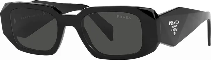 Rectangle Acetate Sunglasses