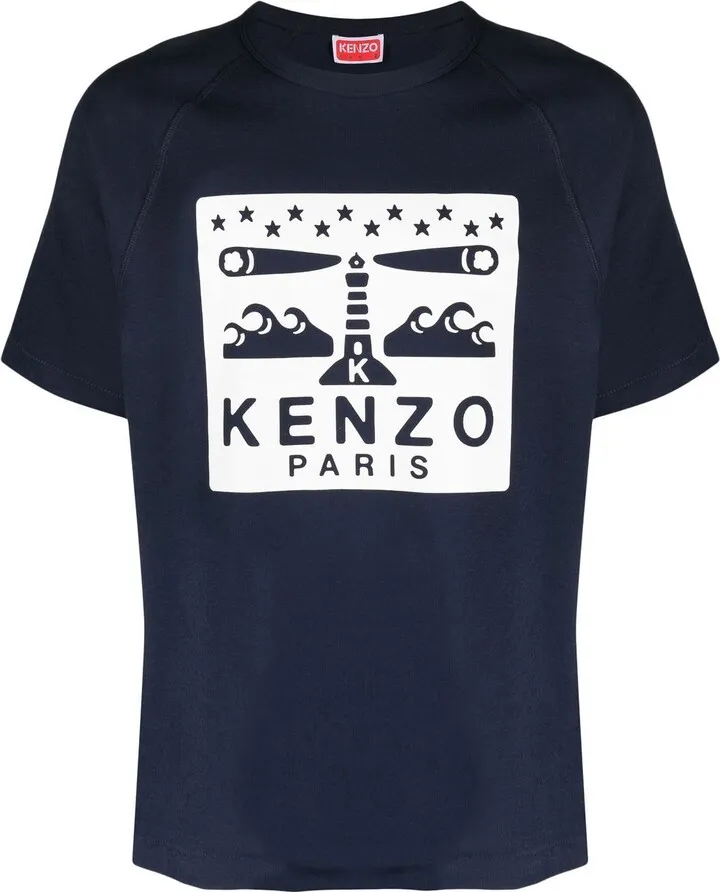 logo-print T-shirt