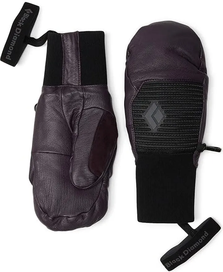 Black Diamond Session Knit Mitts (Bordeaux) Ski Gloves