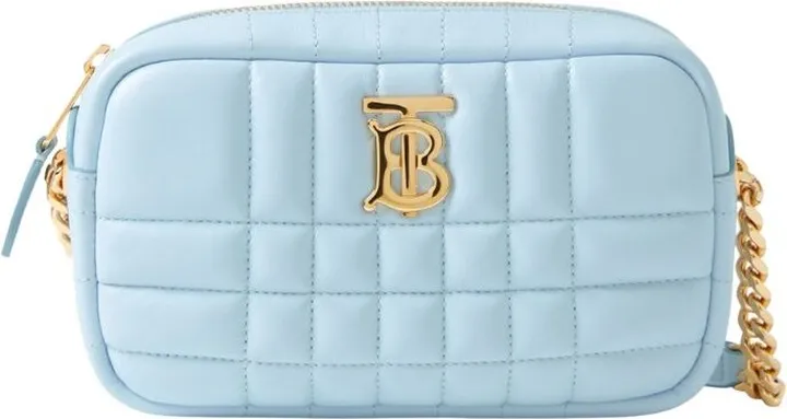 Burberry Mini Quilted Leather Lola Camera Bag