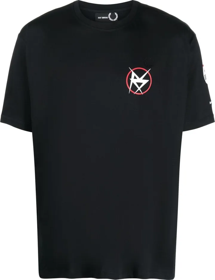 slogan-print cotton T-shirt