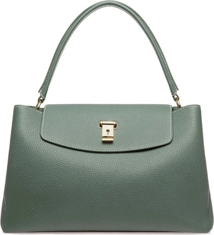 Layka leather tote bag