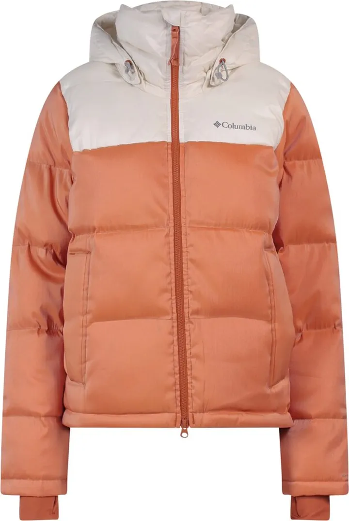 Padded and quilted nylon jacket