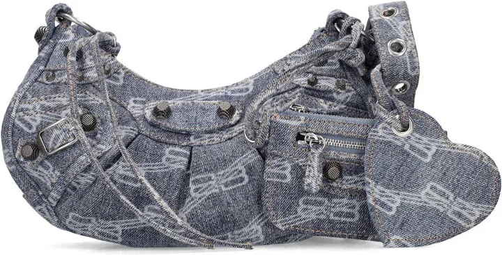 XS Le Cagole canvas shoulder bag