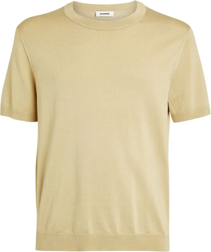 Sandro Knitted T-Shirt