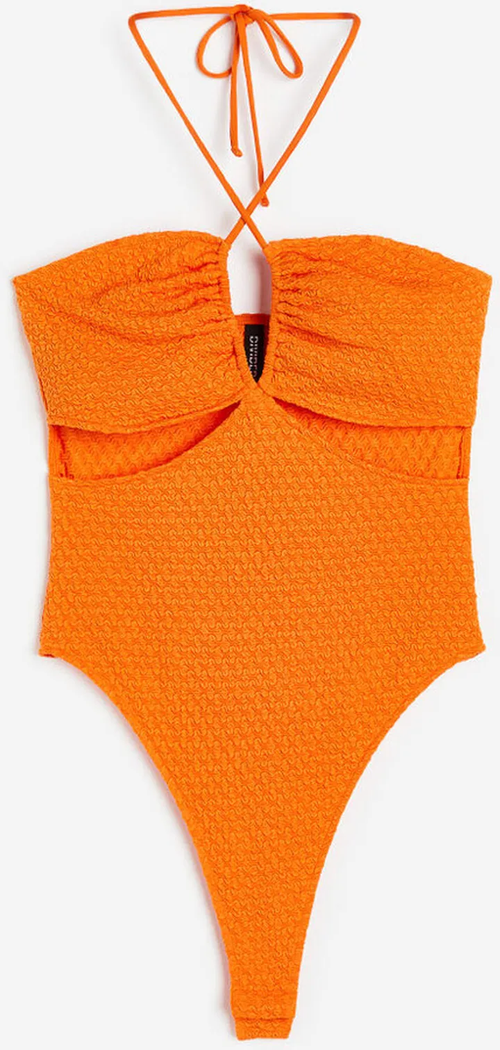 Cut-out Thong Bodysuit