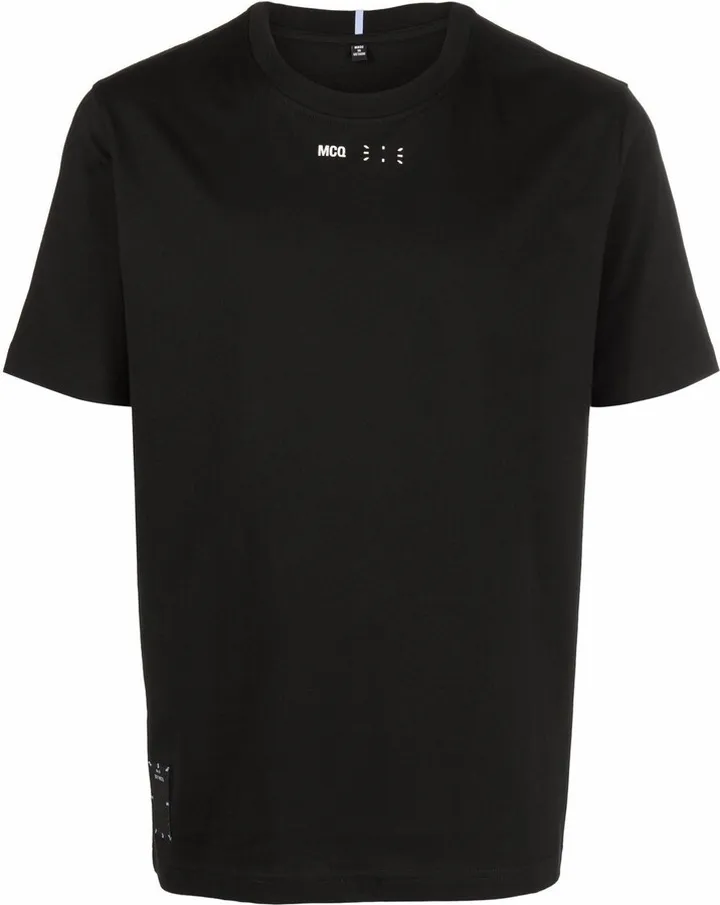 short-sleeved logo-print T-shirt