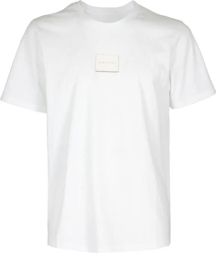 MM6 Maison Margiela Logo Patch Crewneck T-Shirt