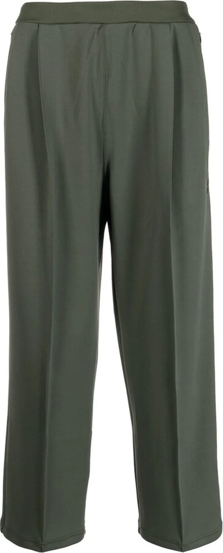 Cropped Pleated Trousers