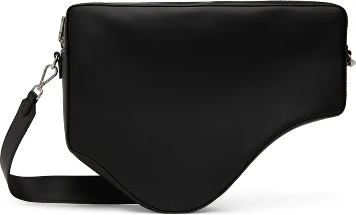 MM6 Maison Margiela Black Trois 6 Crossbody Bag